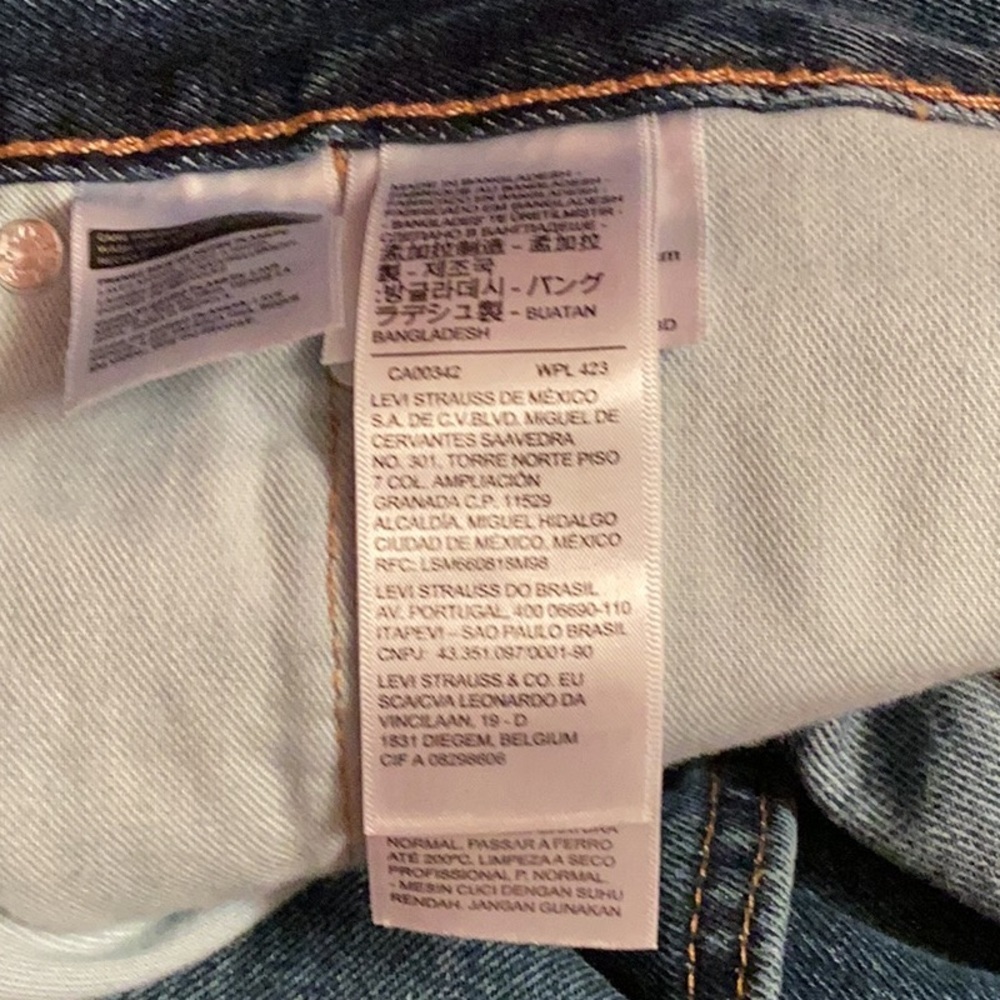 Levi's Men's Blue Straight Jeans size “40X34” - Picture 8 of 8